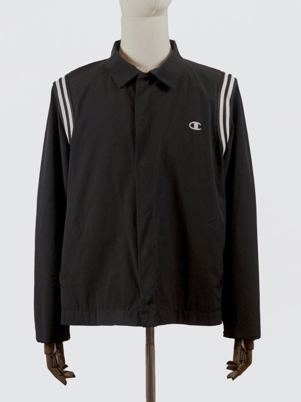 Wood Wood X Champion/ Coach Jacket / Varsity Windbreaker/ Size L - Picture 1 of 13